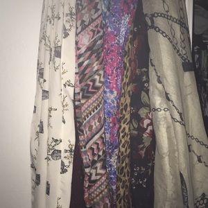 Bundle of 8 scarves